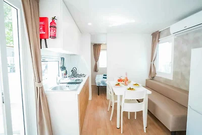 Mobilehome mit Klimaanlage, Terrasse und Pool