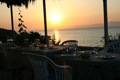Ferienhaus mit Grill, am Meer