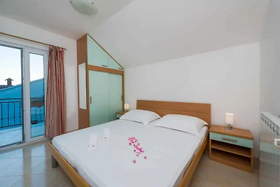 Charmante Ferienwohnung Vallum mit Meerblick 