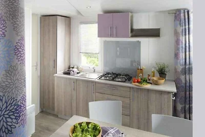 Mobilehome mit Klimaanlage und Terrasse