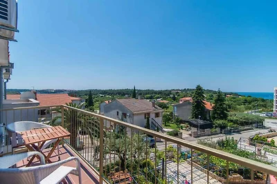 Ferienwohnung mit Balkon und Meerblick