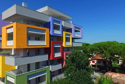 Studio mit Klimaanlage und Balkon