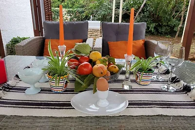 Ferienhaus 300 m zur Adria und mit Garten
