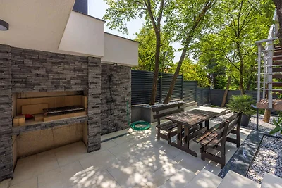 Ferienwohnung mit Balkon und Meerblick