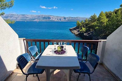 Ferienwohnung am Meer mit Balkon