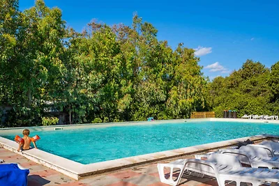 Mobilehome mit Klimaanlage, Terrasse und Pool