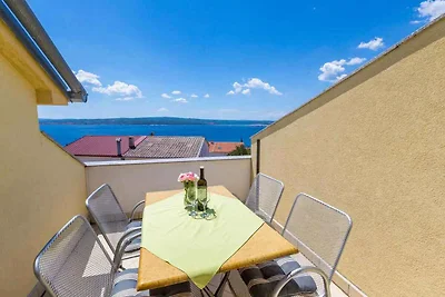 Ferienwohnung mit Balkon mit Meerblick
