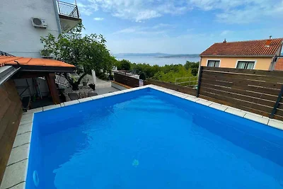 Studio mit Meerblick und Pool