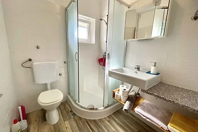 Ferienwohnung mit einen Balkon und Meerblick