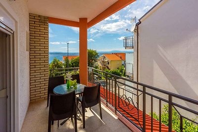 Ferienwohnung mit Balkon und Meerblick