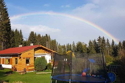 Ferienhaus in der Natur mit Whirlpool und Sau