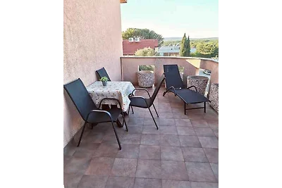 Ferienwohnung FLORIS mit Meerblick