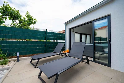 Ferienhaus mit Whirlpool, und Terrasse