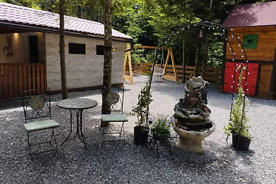 Ferienhaus mit Whirlpool und Grill