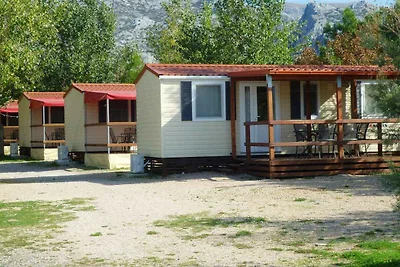 Mobilehome in einem Camp neben dem Strand