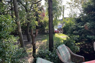 Ferienhaus Retro-Atmosphäre, Terrasse mit alt