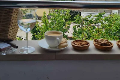 Charmante Ferienwohnung Anea in Marina mit Ba