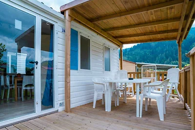 Mobilehome mit Klimaanlage, Terrasse und