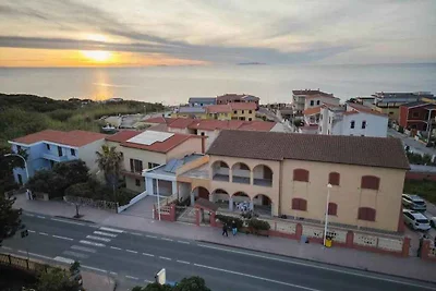 Ferienwohnung mit Terrasse in Strandnähe