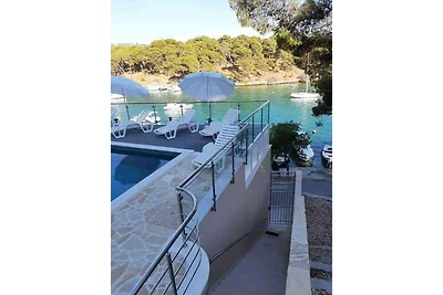 Ferienwohnung mit Terrasse 200 m vom Strand