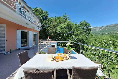 Ferienhaus mit Klimaanlage und Pool