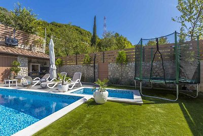 Ferienhaus mit Pool und Grill