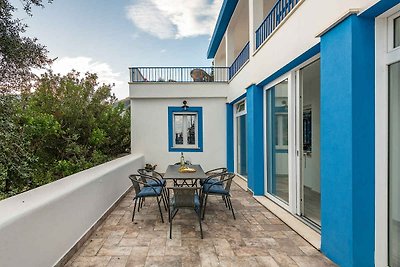 Ferienhaus mit Waschmaschine, Balkon und