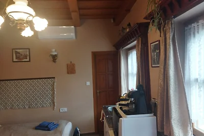 Ferienhaus mit Whirlpool und Blick auf das