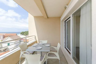 Ferienwohnung mit Klimaanlage und Balkon
