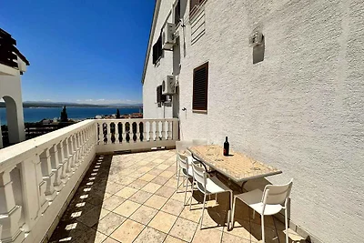 Ferienwohnung mit Balkon und Meerblick