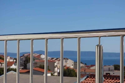 Ferienwohnung mit Balkon und Meerblick