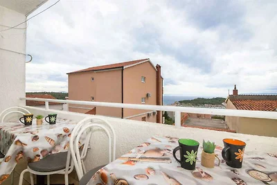 Ferienwohnung mit Balkon und Meerblick