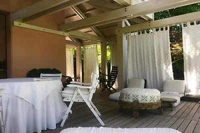 Ferienhaus mit Garten