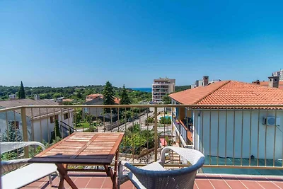 Ferienwohnung mit Balkon und Meerblick
