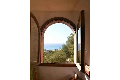 Villa mit Ausblick auf das Meer