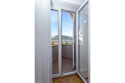 Ferienwohnung am Meer mit Grill und Blick auf