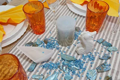 Gemütliche Unterkunft Marino auf Vir mit Gart