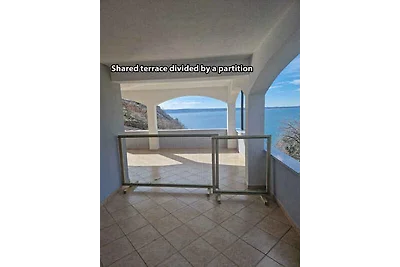 Ferienwohnung mit Terrasse und Meerblick