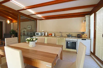 Ferienwohnung mit Grill zur gemeinsamen