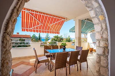 Ferienwohnung mit Meerblick und Klimaanlage