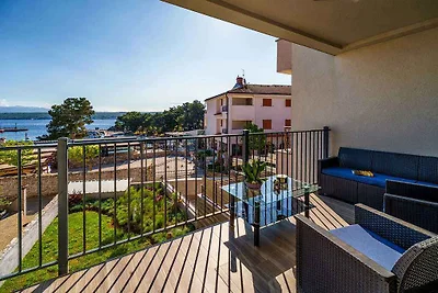 Ferienwohnung mit Balkon und Meerblick
