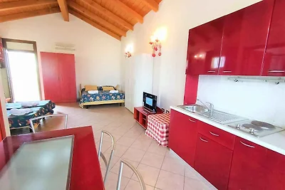 Studio mit Balkon und Klimaanlage