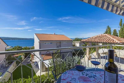 Ferienwohnung mit Balkon und Meerblick