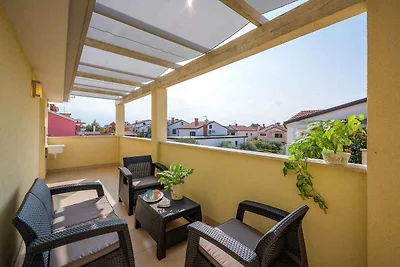 Ferienwohnung mit Garten und Klimaanlage