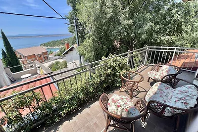 Ferienwohnung mit Terrasse und Balkon mit