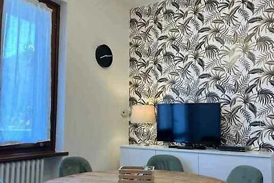Ferienwohnung mit Pool und Balkon mit