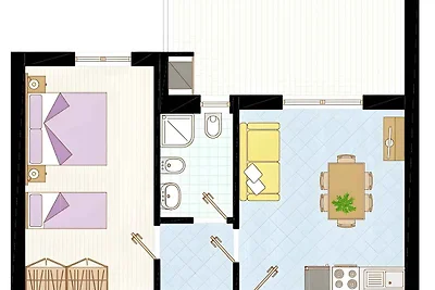 apartman za odmor Obiteljski odmor Bibione