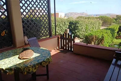 Ferienwohnung mit Garten und Klimaanlage