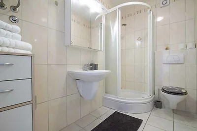 Ferienwohnung mit einen Balkon und Meerblick