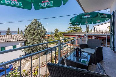 Ferienwohnung mit Balkon und Meerblick